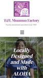Mobile Screenshot of muumuufactory.com